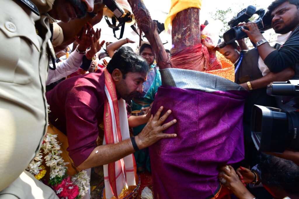 Kishan Reddy Sammakka Sarakka