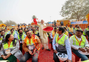 PM Modi at Pran Pratishtha Program Ayodhya