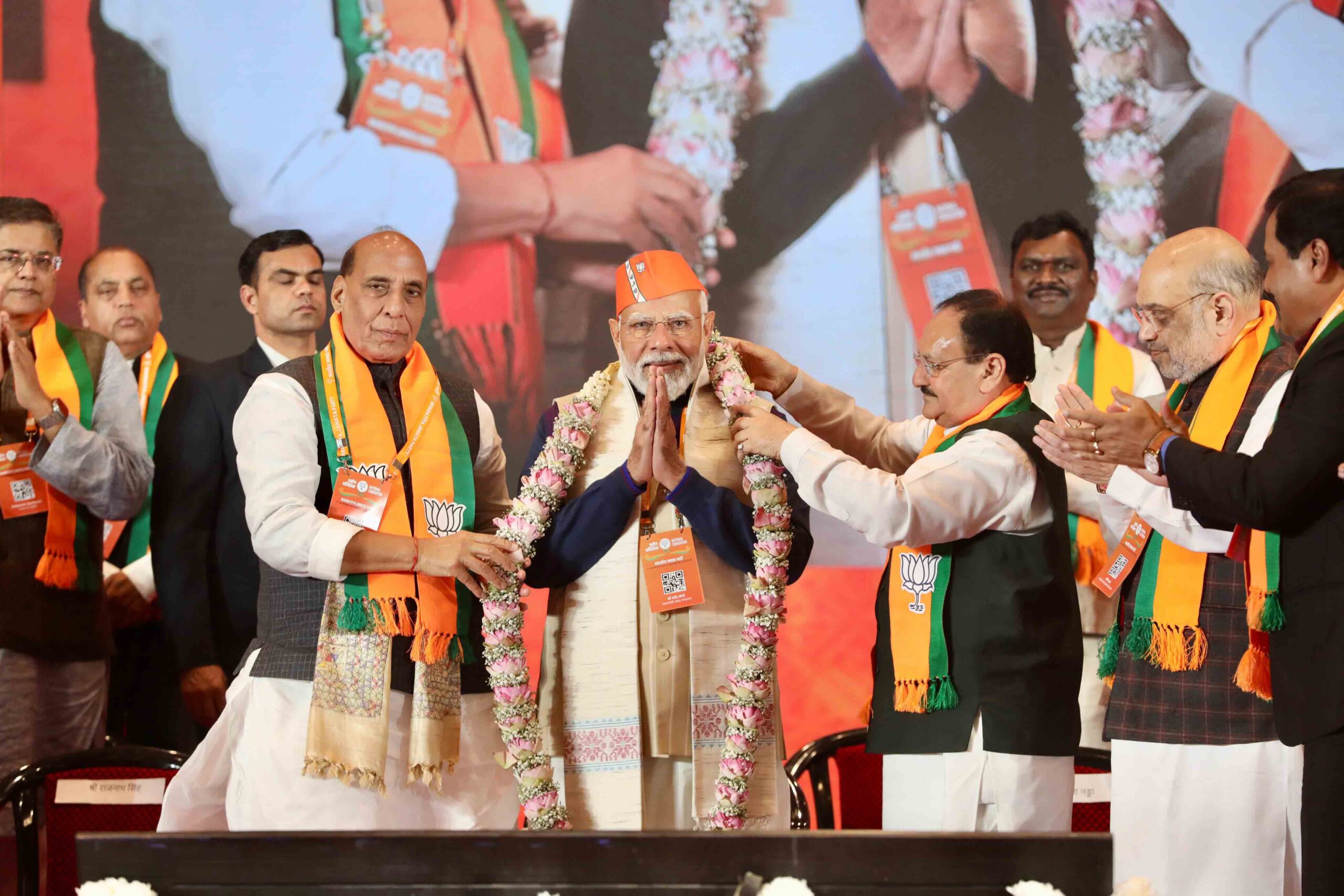 PM Modi at BJP National Council