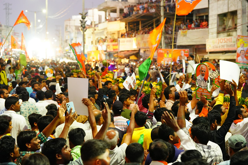 Modi Malkajgiri Road Show