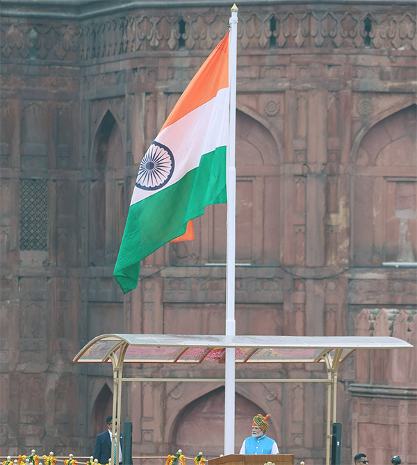 Modi at Independence