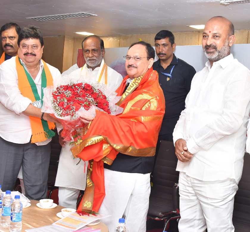 Nadda in Hyderabad