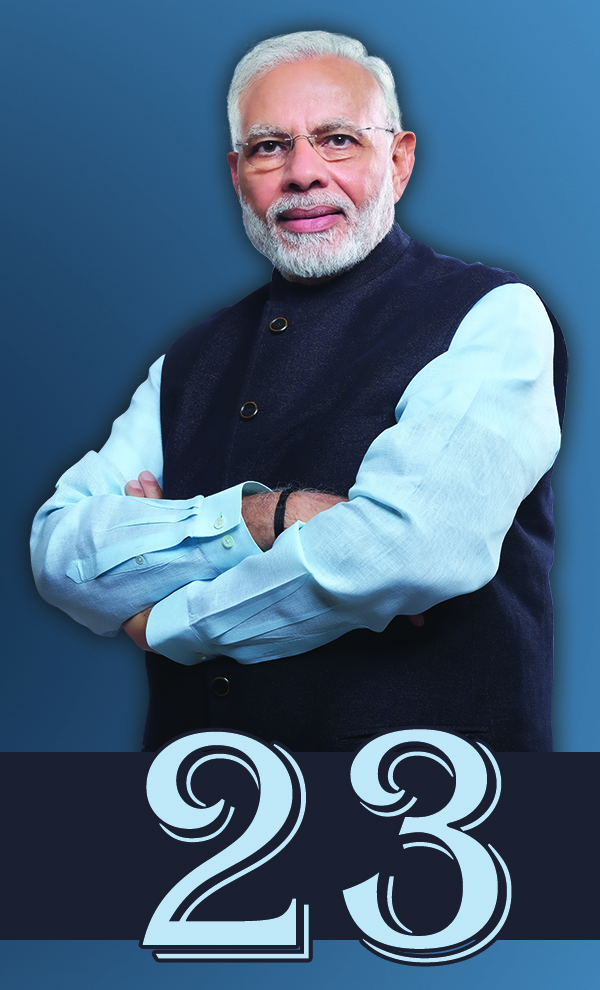 Modi at 23