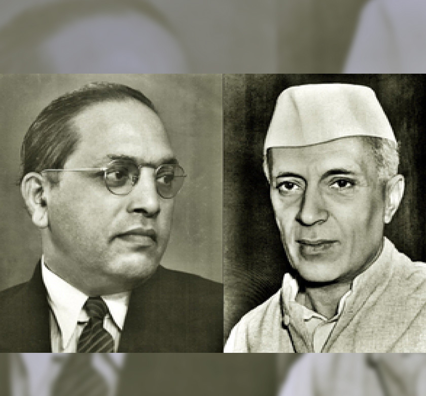 ambedkar nehru