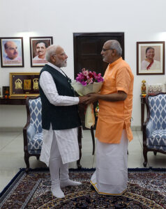 modi with vp