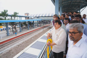 NRR at HiTech city railway station