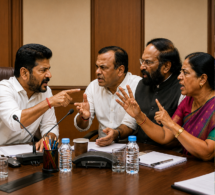 Telangana Cabinet internal war