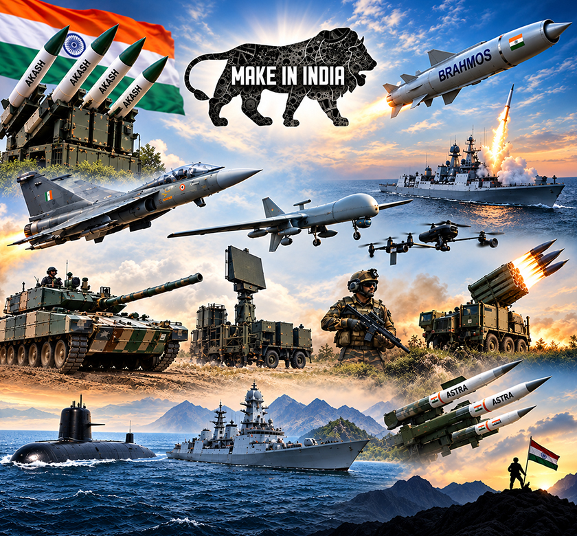 Make in India weapons